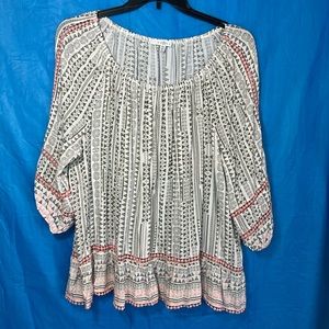 Fever boho crochet detail top